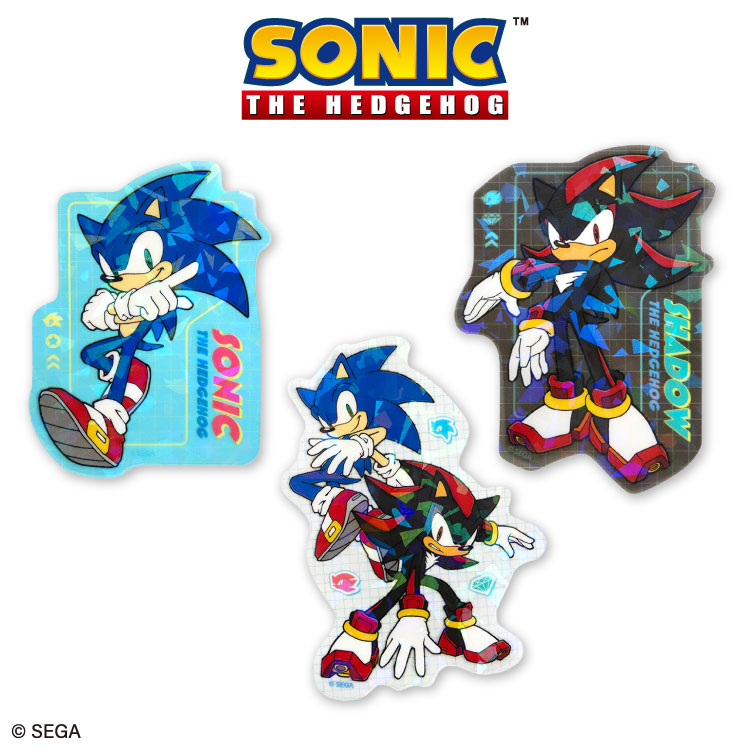 【予約販売】ソニック・ザ・ヘッジホッグ コラボ ステッカー(クリア)