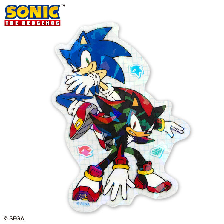 【予約販売】ソニック・ザ・ヘッジホッグ コラボ ステッカー(クリア)