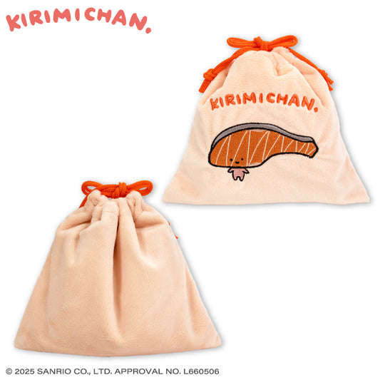 KIRIMIちゃん. ふわふわ巾着