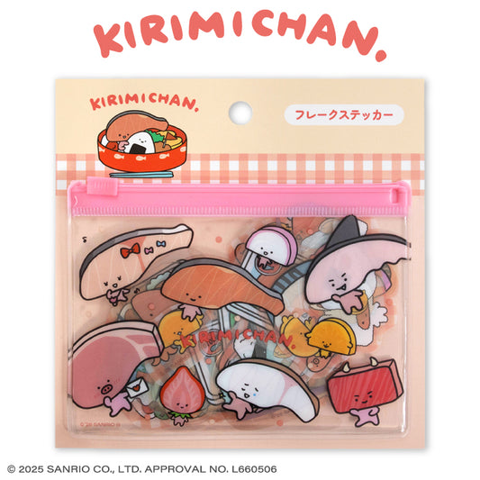 KIRIMIちゃん. フレークステッカー