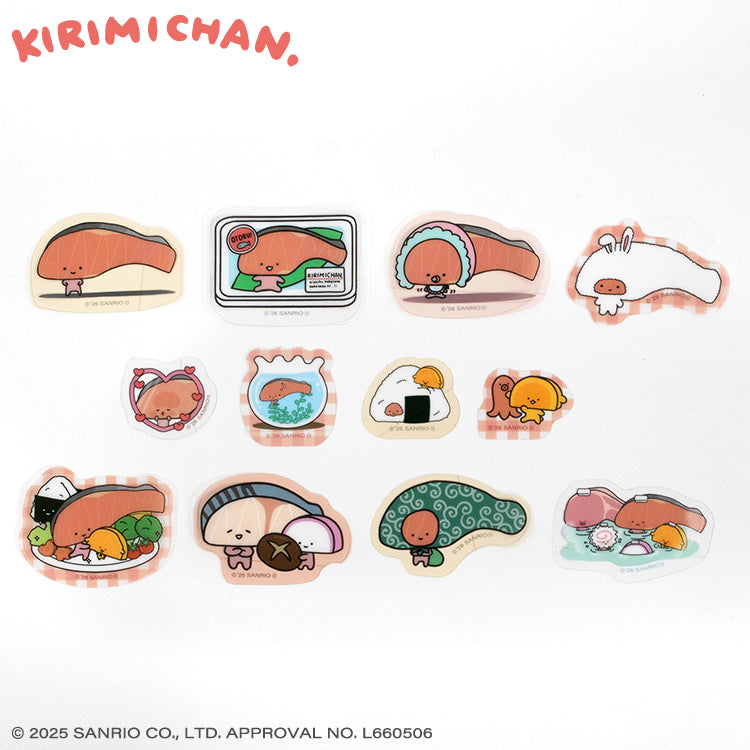 KIRIMIちゃん. フレークステッカー