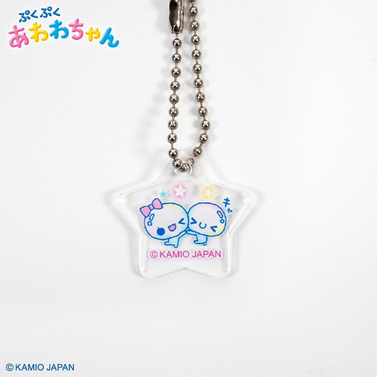 【予約販売】ぷくぷくあわわちゃん コラボ チャーム付きコンパクトミラー
