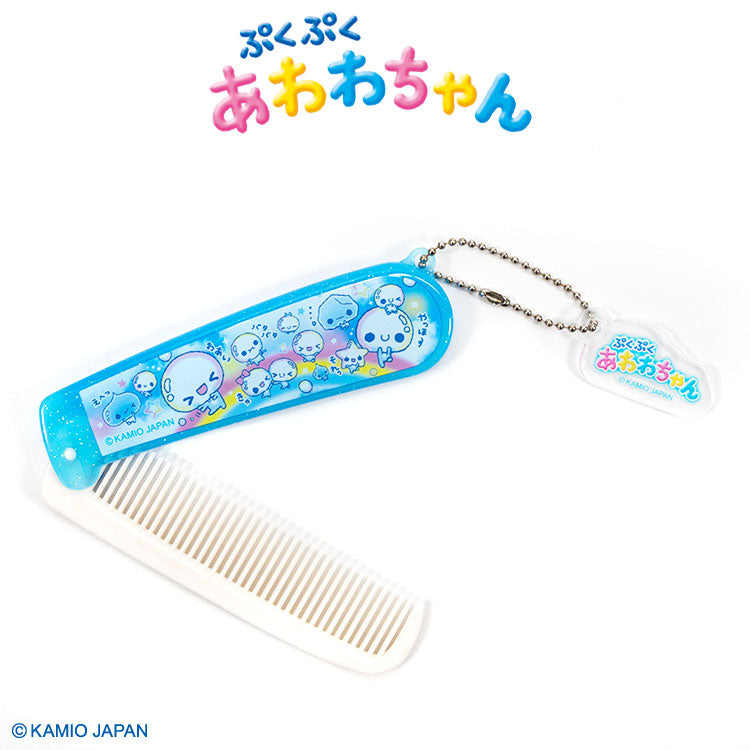 【予約販売】ぷくぷくあわわちゃん コラボ チャーム付きコーム