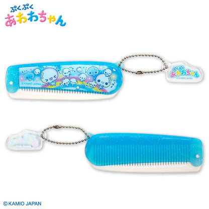 【予約販売】ぷくぷくあわわちゃん コラボ チャーム付きコーム