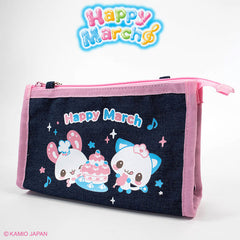 【予約販売】ハッピーマーチ コラボ デニムポーチ