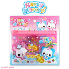 【予約販売】ハッピーマーチ コラボ フレークステッカー