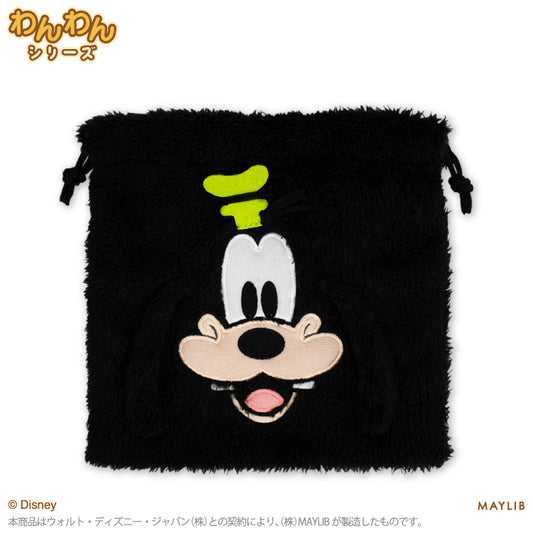 【予約販売】ディズニーわんわん ふわふわ巾着