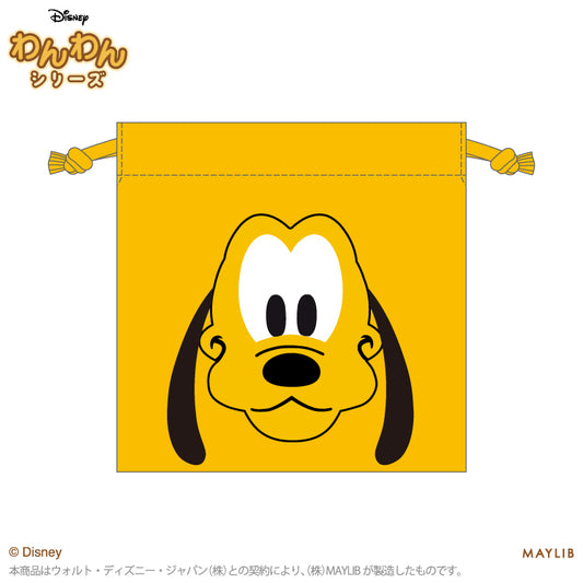 【予約販売】ディズニーわんわん ふわふわ巾着