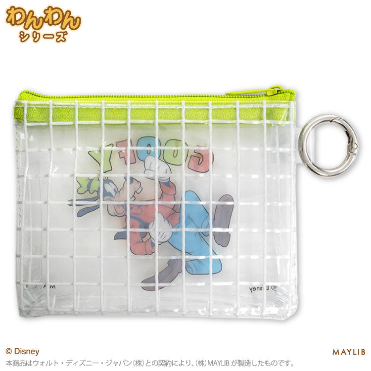 【予約販売】ディズニーわんわん クリアメッシュポーチ