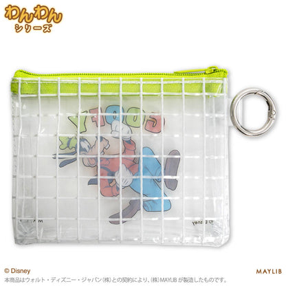 【予約販売】ディズニーわんわん クリアメッシュポーチ