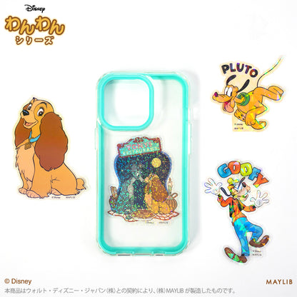 【予約販売】ディズニーわんわん ステッカー(クリア)