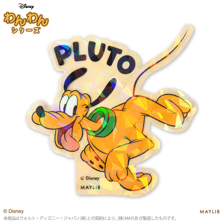 【予約販売】ディズニーわんわん ステッカー(クリア)