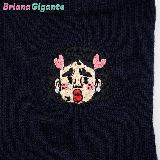 【予約販売】ブリアナ・ギガンテ コラボ クルーソックス