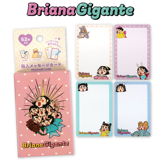 【予約販売】ブリアナ・ギガンテ コラボ 箱入りメッセージカード