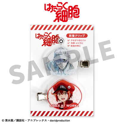 【予約販売】はたらく細胞 コラボ アクリル前髪クリップ