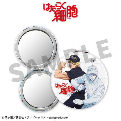 【予約販売】はたらく細胞 コラボ コンパクトミラー
