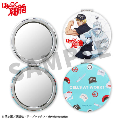 【予約販売】はたらく細胞 コラボ コンパクトミラー
