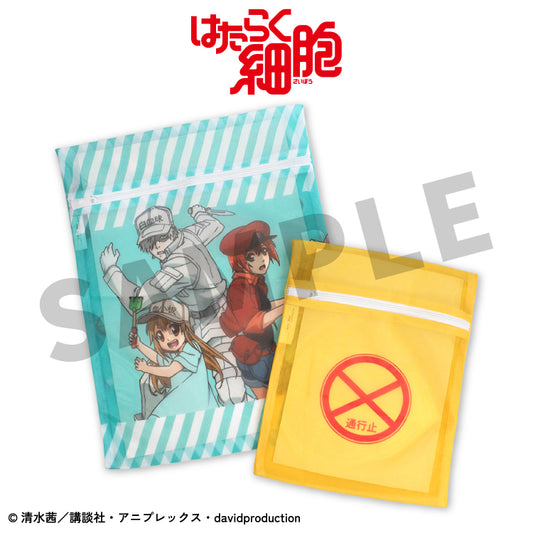 【予約販売】はたらく細胞 コラボ 洗濯ネット2P