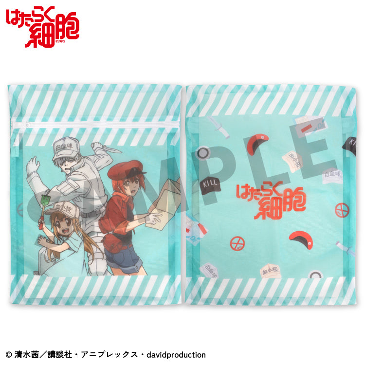 はたらく細胞 コラボ 洗濯ネット2P