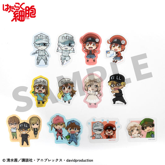 【予約販売】はたらく細胞 コラボ フレークステッカー