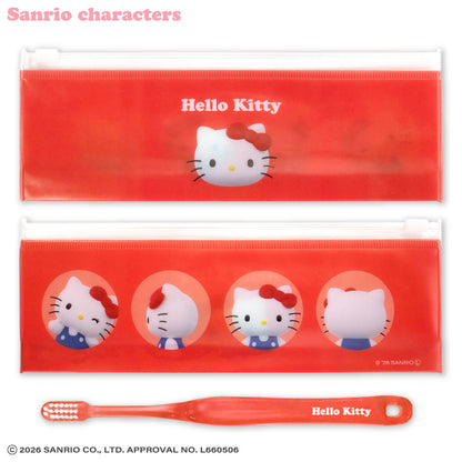 【予約販売】サンリオキャラクターズ 3D風デザイン 歯ブラシセット