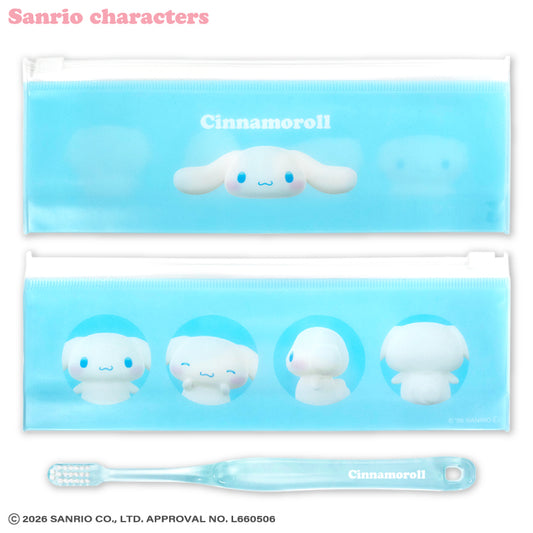 【予約販売】サンリオキャラクターズ 3D風デザイン 歯ブラシセット