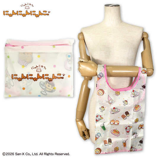 【予約販売】にゃんにゃんにゃんこ コラボ エコバッグ