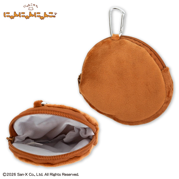 二次予約】にゃんにゃんにゃんこ コラボ ダイカットポーチ