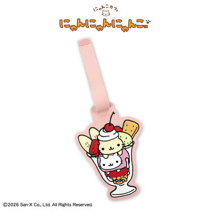 【二次予約】にゃんにゃんにゃんこ コラボ ラゲッジタグ