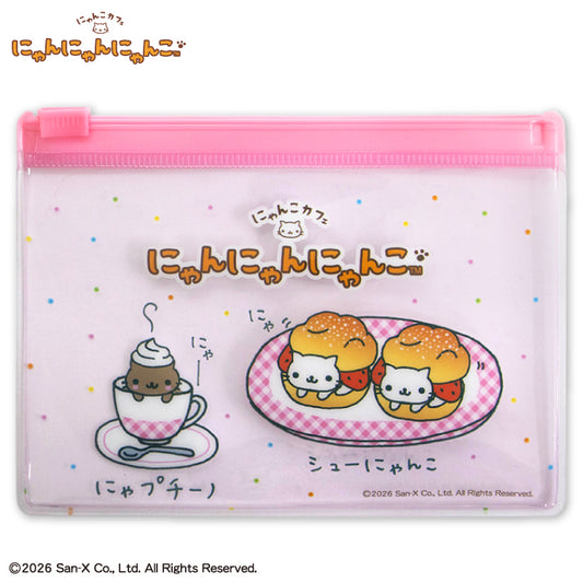 【予約販売】にゃんにゃんにゃんこ コラボ フレークステッカー