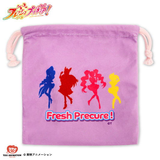 【予約販売】フレッシュプリキュア！ コラボ 巾着(M)