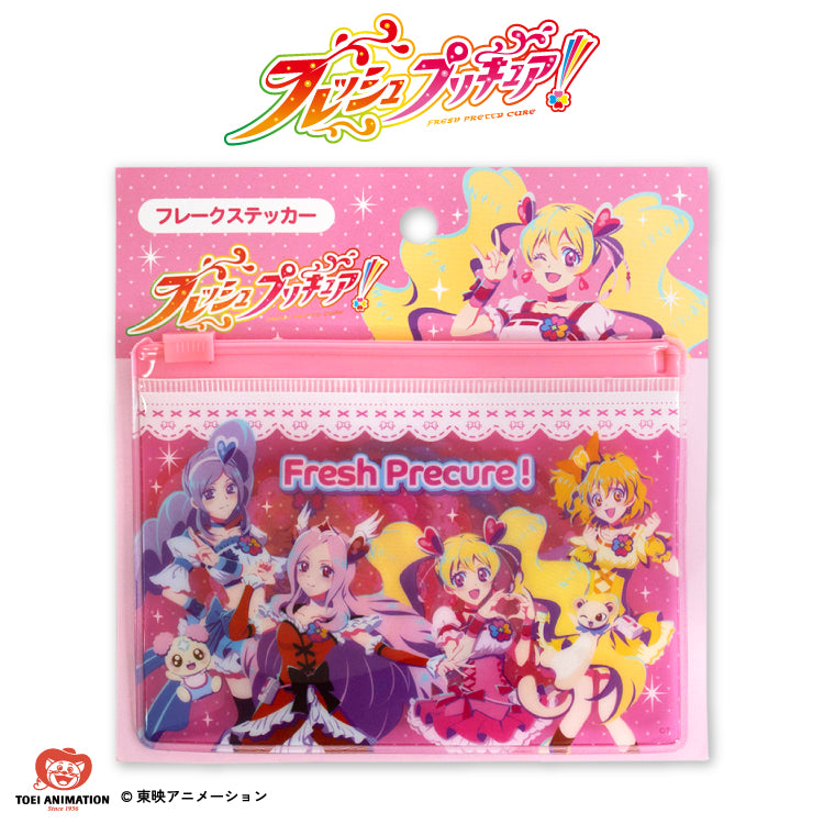 【予約販売】フレッシュプリキュア！ コラボ フレークステッカー