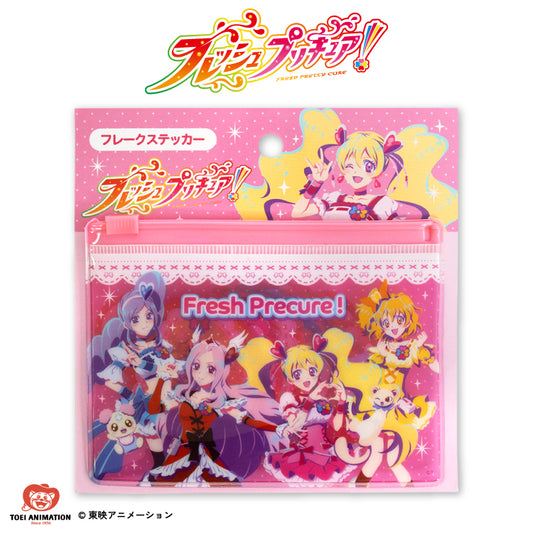 【予約販売】フレッシュプリキュア！ コラボ フレークステッカー