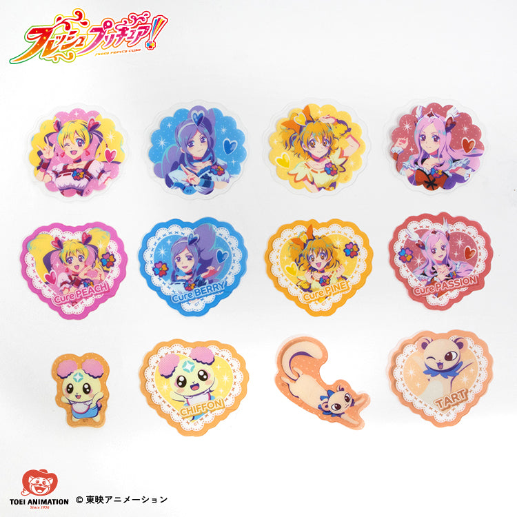 【予約販売】フレッシュプリキュア！ コラボ フレークステッカー