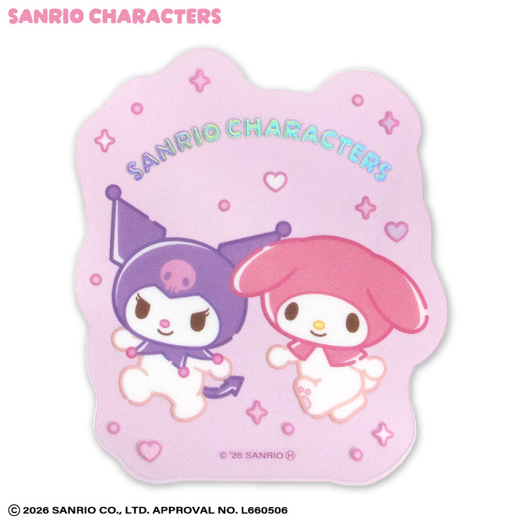 サンリオキャラクターズ ステッカー(クリア) happy friendships