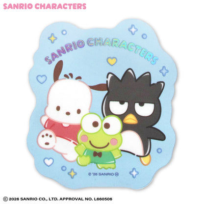 サンリオキャラクターズ ステッカー(クリア) happy friendships