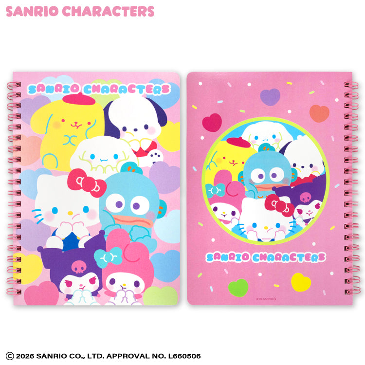 サンリオキャラクターズ B6リングノート