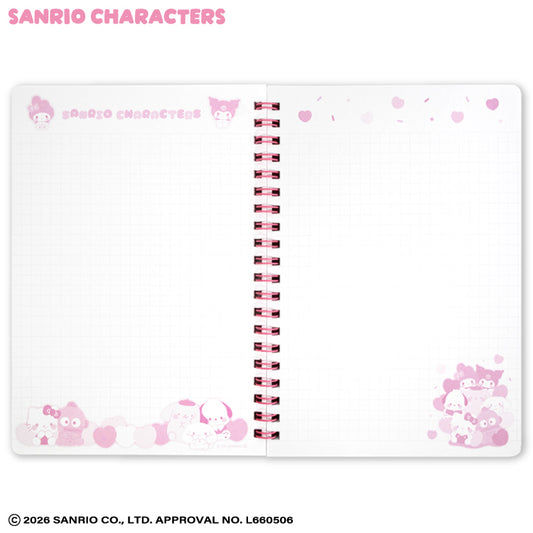サンリオキャラクターズ B6リングノート