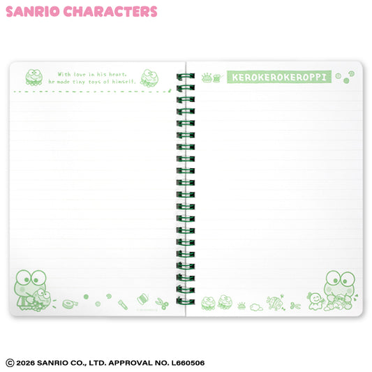 サンリオキャラクターズ B6リングノート