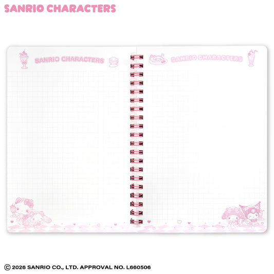 サンリオキャラクターズ B6リングノート