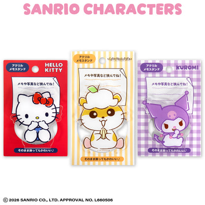 サンリオキャラクターズ アクリルメモスタンド
