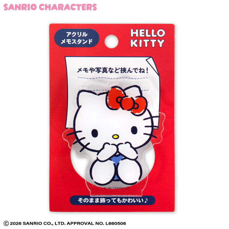 サンリオキャラクターズ アクリルメモスタンド