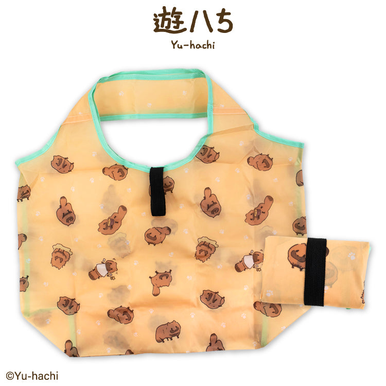 遊ハち コラボ エコバッグ(大)