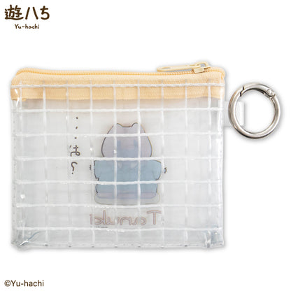 遊ハち コラボ クリアメッシュポーチ
