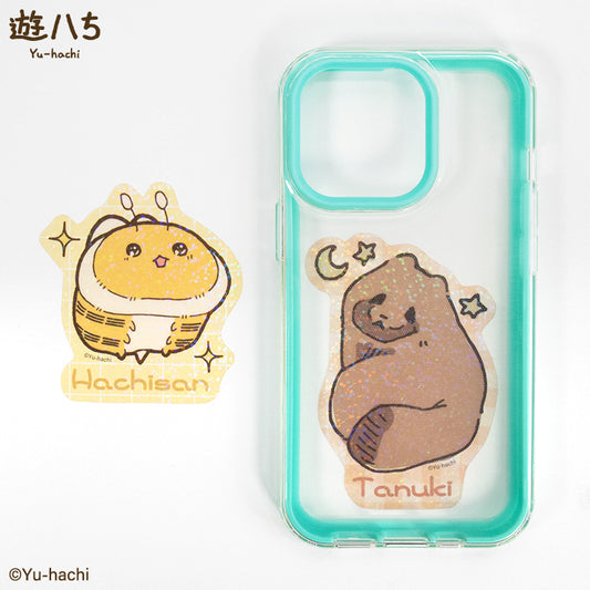 遊ハち コラボ ステッカー(クリア)