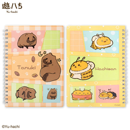 遊ハち コラボ B6リングノート