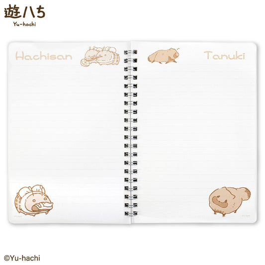 遊ハち コラボ B6リングノート