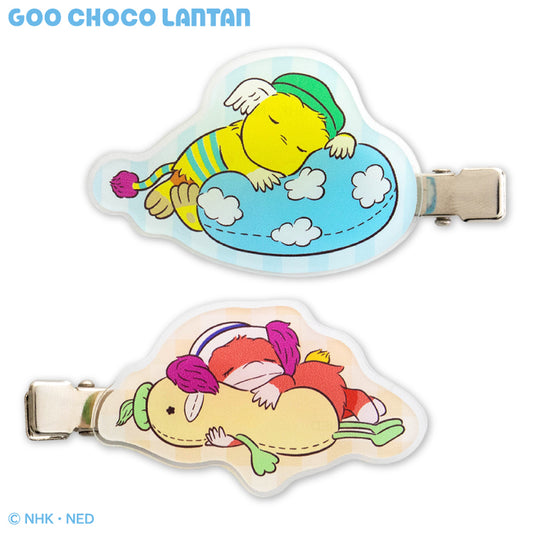 【予約販売】ぐ～チョコランタン コラボ アクリル前髪クリップ
