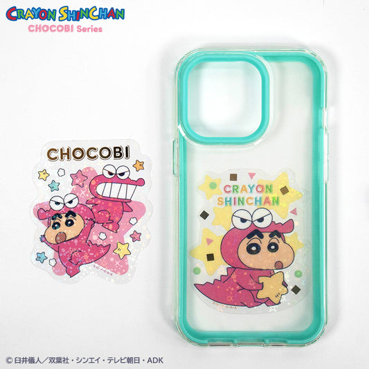 【予約販売】クレヨンしんちゃん チョコビシリーズ コラボ ステッカー(クリア)