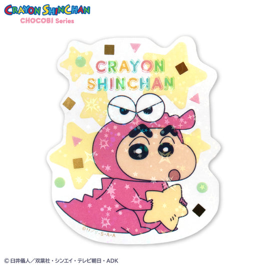 【予約販売】クレヨンしんちゃん チョコビシリーズ コラボ ステッカー(クリア)